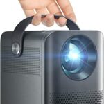 Pokitter Go Pro Mini Portable Projector - Built in Netflix-Licensed Android TV 10.0 Google Assistant, 200 ANSI Lumens 1080 Full HD 4K Supported 2