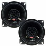 VIBE Slick 4” Coaxial speaker - 50/150 W (RMS/MAX) SLICK4-V7, Black