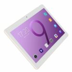 HEEPDD Office Tablet, 3GB RAM 32GB ROM 5G WiFi 3 Card Slots 100‑240V Gold Tablet for Work (UK Plug)