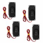 LuluDa 4 PCS Speaker 3 Watt 8 Ohm Mini Speaker 8ohm 3w Loundspeaker Micro Linksys HDMI Speaker For Small Electronic Projects Advertising Machines