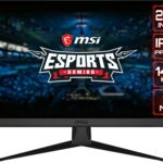 MSI G242, 24" Gaming Monitor, 1920 x 1080 (FHD), IPS, 1ms, 144Hz, FreeSync, HDMI, Displayport, Tilt,