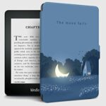 JNSHZ Cover Compatible Kindle Paperwhite5 Cover For Ebook Reader Covers Released 11Th Gen 2021 Smart Accessories Pu Leather Kindle Cover - (Blue