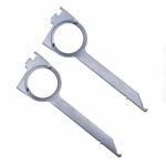 Keple Car Radio Removal Tool Key DIN Release Keys for Becker Radio in AUDI, Volkswagen (VW) Head Unit CD Player Pins | Pin Stereo Tools (2pcs)