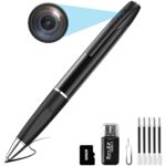 SANPROV Spy Cameras Pen 1080P Hidden Camera Mini Portable Pocket Cam Covert Camera with 32G SD Card Secret with Video Recording Photo Taking for