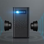 FJKMNFD P20 Mini Portable Pico Smart Screenless Tv Led Dlp Projector 4k 1080p for Mobile Phone Smartphone