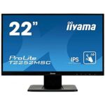 iiyama T2252MSC-B1 22' Black, IPS, Full HD, Projective Capacitive 10pt touch, HDMI, Display Port