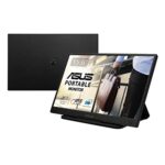 ASUS ZenScreen Portable Monitor 15.6" 1080P FHD Laptop Monitor (MB166C) - IPS USB-C Travel Monitor, Flicker-free and Blue Light Filter w/Smart Co