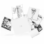 Phomemo M02 Sticker Printer - Mini Pocket Printer, 203dpi Thermal Instant Photo Printer, Small Bluetooth Picture Printer, Portable Phone Printer