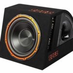 Edge Car Audio 12 Inch Active Subwoofer EDB12A 12 Bass Enclosure with built in amplifier