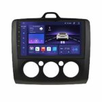 hizpo Android Car Stereo Bluetooth Handsfree Compatible with Ford Focus Exi MT 2 3 Mk2/Mk3 2004-2011 HD Touch Screen Supports Apple Carplay/Andro