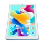 KUIDAMOS 2 in 1 Tablet, 10.1 Inch HD Tablet 5G WiFi UK Plug 100‑240V MT6735 Octa Core RGB Keyboard with Magnetic Case for Work for Android 11 (Bl