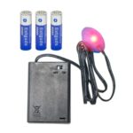 Fake Car Alarm, Dummy Car Alarm,(Batteries Included) LED Light Simulate Imitation Security System, Warning Anti-Theft Flash Blinking Lamp (1Pack,