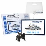 Unispectra 16" TV 12V - 240V HD LED Digital DVB-T/T2 (Freeview) TV, FM Tuner, USB PVR & Media Player, HDMI, 3.5mm AV In/Out. Ideal for Home, Moto