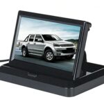 BW 5.0" Foldable Digital HD 800 * 480 TFT LCD Car Rear View Backup Monitor for Car Reversing Camera, Car Rearview Camara,CCTV Camera DVD