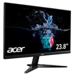 Acer KG241YSbiip 24 Inch Full HD Monitor (VA Panel, 165Hz, FreeSync Premium, 1ms, HDR 10, DP, HDMI, Black)