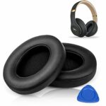 HiFan Replacement Ear Pads, Earpads Compatible with Beats Studio 2.0 & 3.0 Wired/Wireless B0500/B0501, Ear cushions with Softer Leather, Noise Is