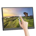 Portable Touchscreen Monitor 11.6 Inch 1366x768 LED Display Small Touch Screen Monitor USBC Type-c HDMI for PC Computer Laptop and Built-In Speak