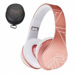 PowerLocus Bluetooth Over-Ear Headphones, Wireless Stereo Foldable Headphones Wireless and Wired Headsets with Built-in Mic, Micro SD/TF, FM for
