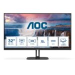 AOC Q32V5CE - 32 Inch QHD monitor, 75Hz, VA, 1ms, FreeSync, Speakers , low Blue mode, Flicker free, USB HUB (2560 x 1440 @ 75Hz, 300 cd/m² , HDMI