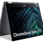 Acer Chromebook Spin 713 CP713-3W - (Intel Core i3-1115G4, 8GB, 256GB SSD, 13.5 Inch QHD 3:2 Touchscreen Display, Google Chrome OS, Iron)