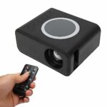 Mini Projector, Full HD 1080P Portable Projector Home Theater Movie Projector with Remote Control Compatible with IOS/Android Phone/Tablet/Laptop