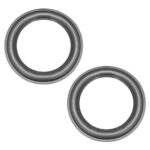 sourcing map 161mm(6.34 Inches) Speaker Foam Edge Surround Rings Replacement Parts for Speaker Repair or DIY 2pcs