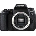 Canon EOS 77D Body Only Digital SLR Camera - Black (Renewed)