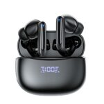 Wireless Earbuds Bluetooth 5.3 Headphones 60H Playtime Earphones with LED Power Display Charging Case IPX7 Waterproof Deep Bass in-Ear Earbuds fo