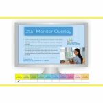 Crossbow Education: Monitor Overlay 21.5inch widecreen - Yellow