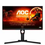 AOC Gaming 25G3ZM - 24.5 Inch FHD MOnitor, 240Hz 1ms GTG, VA, FreeSync Premium, Height Adjust, Low Input Lag, Shadow Control (1920 x 1080 @ 240Hz
