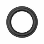 uxcell 4.5 Inch Speaker Rubber Edge Surround Rings Replacement Kit for Speaker Repair or DIY