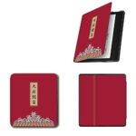 XYFCJK Kindle Oasis 2/3 Case - (9Th 10Th Gen) 2017 2019 Chinese Style Smart Cover With Auto Sleep Wake, Slimshell Anti-Drop Waterproof Case, E-Re