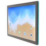 Gaming Tablet, 10 Inch Octa Core CPU 4G LTE 5G WiFi Green 8GB RAM 256GB ROM 7000mAh Desktop Tablet for Family (UK Plug)