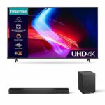 Hisense 4K UHD TV A6K and AX3120G with 3.1.2 Surround Sound and Dolby Atmos&DTS Virtual X