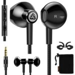 Ludos SPECTA Wired Earbuds in-Ear Headphones, 5 Years Warranty, Earphones with Microphone for Calls, Strong Bass, Sound-Dynamic, Noise Isolating