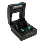 ASHATA Label Printer 80mm USB Bluetooth Thermal Label Printer for Logistics Restaurant Takeout 100‑240V