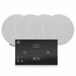 Systemline E50 4x Ceiling Bluetooth Speaker System Q Acoustics Qi65C Home HiFi