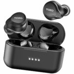 TOZO NC7 All-Function Hybrid Active Noise Cancelling Wireless Earbuds, Bluetooth 5.3 Headphones with Ultra Long 72H Playtime, in-Ear Detection, A