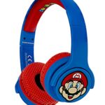 Electronic Arts NINTENDO - Casque Audio Bluetooth OTL 3-7 Junior 85db - Super Mario, Black