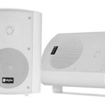 Pair BC Series 2-Way Commercial Speakers For Pubs & Bars - White