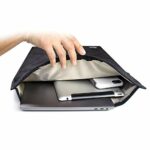 Large Faraday Bag for Car Key Phone Ipads, Signal Blocker Pouch Case for Credit Cards, Call Data GPS Protector (L)