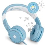 tonies Kids Headphones Wired for Toniebox, Kid-Safe Volume-Limiting Cushioned Over Ear Headphones for Listening to Audiobooks, 1.2m Cable and 3.5