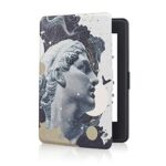 XYFCJK Hand Strap Case For Kindle - Paperwhite 123 (6Th 7Th Gen) 2013 2015 Smart Anti-Drop Cover, Printing Slimshell Waterproof Case For Dp75Sd,