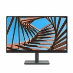Lenovo L27e-30 27 Inch Full HD (1080p) Monitor (IPS Panel, 75Hz, 4ms, HDMI, VGA, AMD FreeSync) - Raven Black