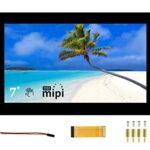 7inch Touchscreen Display for Raspberry Pi 4B/3B+/3A+/3B/2B/B+/A+, DSI Interface, 800x480 Capacitive TFT Screen, Support Raspberry Pi OS/Ubuntu/K
