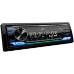 JVC KD-X482DBT USB Car Radio with DAB+ & Bluetooth Hands-Free Kit (USB, AUX-In, 3 x Pre-Out 2.5 V, Amazon Alexa, Sound Processor, 4 x 50 W, VAR L