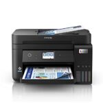 Epson EcoTank ET-4850 4-in-1 Ink Multifunction Device (Copier, Scanner, Printer, Fax, A4, ADF, Duplex, WiFi, Ethernet, Display, USB 2.0), Large I