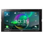 JVC KW-M875DBW - 17.3 cm (6.8 Inches) Digital Media AV Receiver with Wireless CarPlay & Android Car (4 x 50 W, DAB+/FM, BT, 3 x Pre-Out 4V, USB-C