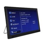 Dpofirs HD Portable Freeview TV, 13 Inch Small Screen Color TFT-LED Digital Analogue Television with Multimedia Video Audio Player Rechargeable B