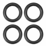 sourcing map 3" 3 Inches Speaker Foam Edge Surround Rings Replacement Parts for Speaker Repair or DIY 4pcs